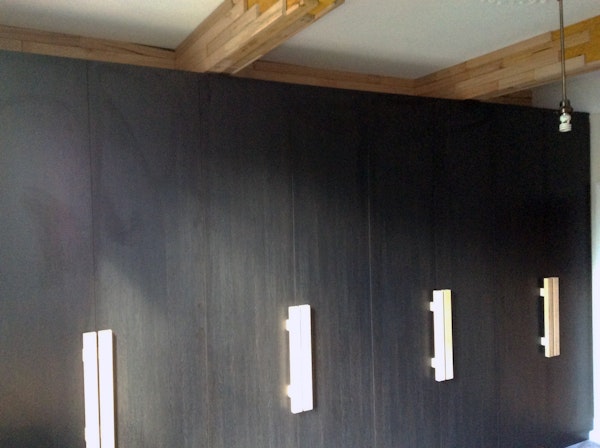 Black revine doors with wooden handles 01